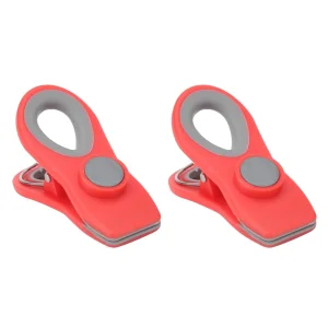 2Pcs Mini Portable Food Sealing Magnetic Clips Snack Food Preservation Bag▏